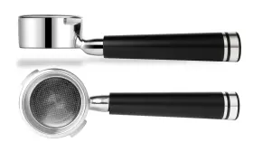 Lilq 198168722176 58mm Bottomless Naked 2 Ears Portafilter Compatible With Gaggia Machines Inc