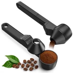 Limanchef 717686151352 Coffee Scoop And Funnel For Reusable K Cup Refillable 2 Tbsp Black