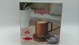 M52678fg Lords Rocks / Folgers 12 Ounce Mug Warmer Wood-style For Desk Cup Heater Electri