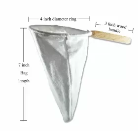 Love Gourmet Coffee 656857722581 Colador De Cafe Pour Over Filters With Wood Handle #3