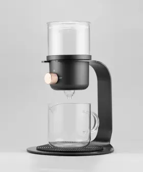 Lsl Lovestyle Living 070003279821 Glass Tea Pot With Infusers For Loose And Drip Coffee Pour Over Semi Aut