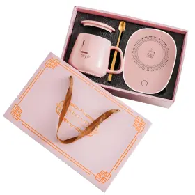 Lxdyqnx 751767253078 Coffee Warmer With Mug Set Temperature Cup For Desk War