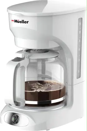 Dc-550x M Ellerhome Mueller 12-cup Drip Coffee Maker - Borosilicate Carafe Auto-off Reusable Filter