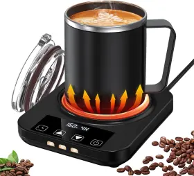 663970 Mabahoo Coffee Mug Warmer Set For Desk Electric Cup With 16oz Heated