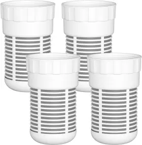 Alexa-4 Macaberry Water Pitcher Replacement Filter Pack Compatible With Alexapure