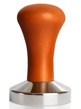 Madchief Llc 199284729384 54mm Espresso Tamper Tool- Wooden Handle And Stainless Steel Ground Co