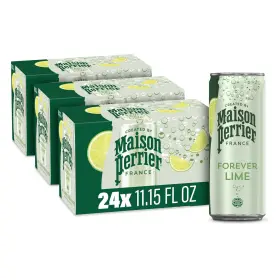 Maison Perrier 074780851299 Forever Lime Flavored Sparkling Water 89.23 Fl Oz Pack Of 3