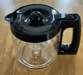 Masterpart 055516286443 12-cup Replacement Glass Carafe For Cuisinart Coffee Makers