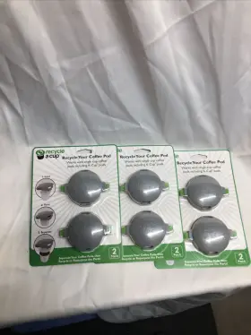 Rk606-sk Medelco 3 Recycle A Cup K-cup Coffee Pod Recycling Double Packs New