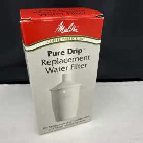 Melitta 055437997003 Pure Drip Replacement Coffee Water Filter Model Rf-1 Brand New