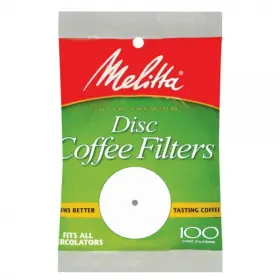 Melitta 426622470497 100-pack Disc Coffee Filters #2