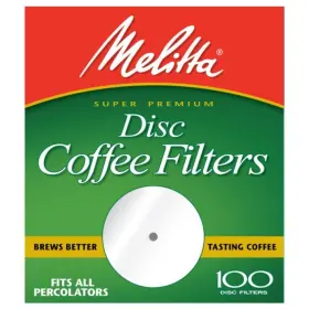Melitta 426622470497 100-pack Disc Coffee Filters #3