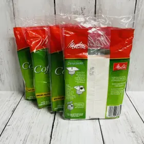 627402 Melitta Wrap Coffee Filter Paper White 40 Count - 4 Packs #2