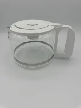 Rca-10 Melitta Rca-10/12u Replacement Coffee Glass Carafe Pot 10-12 Cup White Usa