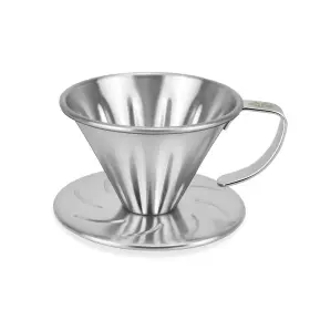 Mermoo Yilan 414831860887 Pour Over Coffee Dripper Stainless Steel Metal Reusable Cone Cof
