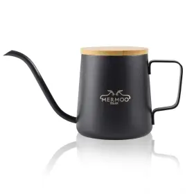 Mermoo Yilan 414831861020 Gooseneck Kettle Pour Over Coffee With Lid 350ml Stainless Steel Kettl
