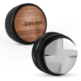 44357 Mhw-3bomber Espresso Coffee Distributor 58.35mm Distribution Tool With Wooden Lid A