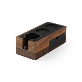 Ch5529 Mhw-3bomber Espresso Tamping Station 4 In 1 Walnut Organizer Box With Magnetic