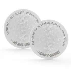 Fg55 Mhw-3bomber 53mm Espresso Puck Screen 2 Packs Metal Coffee Filter Reusable Filte