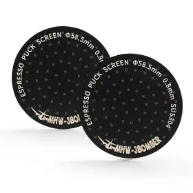 Fg5588 Mhw-3bomber 2#us 58.5mm Espresso Puck Screen 2 Packs Metal Filter Reusabl
