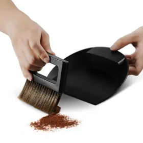 Sr6106 Mhw-3bomber Small Coffee Brush And Dustpan Set - Soft Bristles For Home Office