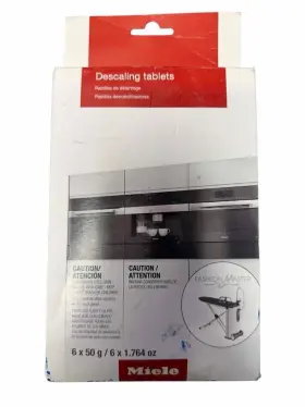 Miele 002516192695 New 6 Pack Genuine Descaling Tablets X 50 G