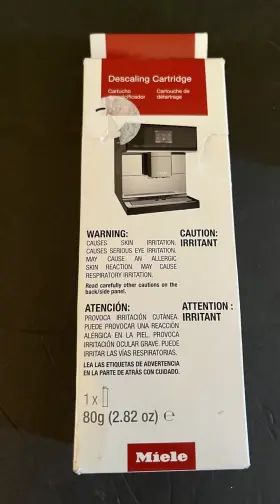 11202520 Miele 002516195368 Original Gp Dc 001 C Descaling Cartridge For Coffee Machines