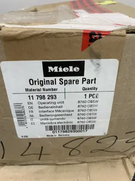 11798293 Miele 002516606376 Coffee Maker Operating Unit 11 798 293