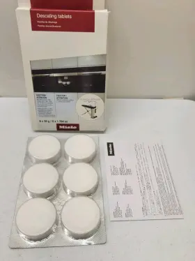 Miele 445039768713 Descaling Tablets For Coffee Machines Steam Ovens Ranges 6 Count
