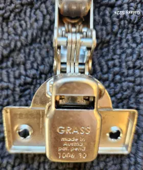 6725383 Miele Coffee Maker Cva 4060/70/75/80/85/6401/6405/6800/6805 Door Hinge 6725383/4 #3