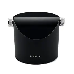 Migoozi 733998616662 Espresso Ground Knock Box Metal Coffee Grounds Bin Professional Barista Esp