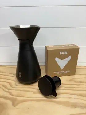 Miir 840150802945 Standard Carafe Pour Over Stainless Steel 33oz 100 Filters