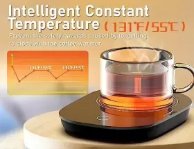 Mikosoru 650076583992 Coffee Mug Warmer For Desk Cup With Gravity Sensor Switch #2