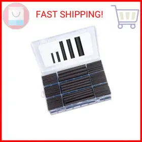 Milapeak 726084076570 280pcs 3 1 Dual Wall Adhesive Heat Shrink Tubing Kit 5 Sizes Diameter 3/8