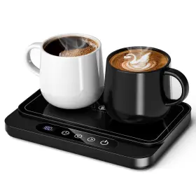 6temp Misby 602581633297 By Coffee Mug Warmer 50w Large Heating Panel With Settings 8h A