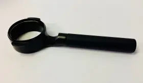 Mischief Workshop 313044725762 58mm Bottomless Portafilter For E61 - Titanium Black
