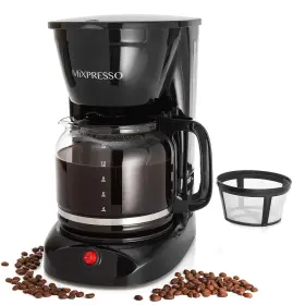 B0754g6y4m Mixpresso 12-cup Drip Coffee Maker Pot Machine Including Reusable And Removable