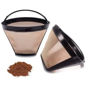 Mjuly 788399438979 Reusable Coffee Filter For Ninja Dual Brew Maker 2 Pack Permanent Cof