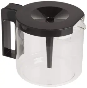Moccamaster 712072898301 Technivorm 89830 1.25l Glass Carafe For Kbg Brewers Clear/black