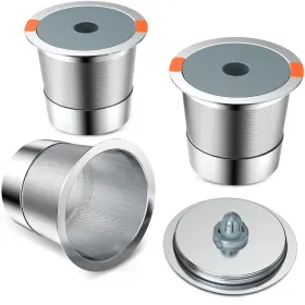 Modsden 700306406819 Reusable K Cups For Keurig Coffee Pods 1.0 And 2.0 Single