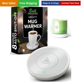 Moduoduo 768486848935 Coffee Mug Usb Heating Cup Mat Warmer With Auto Shut Off For Bev
