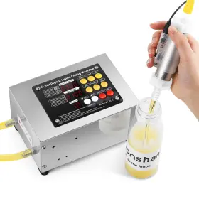 Tt-75-mly Moonshan Liquid Filling Machine 1-100 Fl Oz Bottle Filler With Handheld Contro