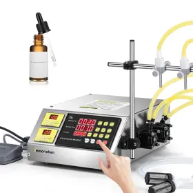 Ves5096 Moonshan Liquid Filling Machine 22 Oz/min Peristaltic Pump Bottle Mac