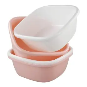 5206m3 Morcte 12 Quart Plastic Wash Basin 4-pack Small Dish Pan
