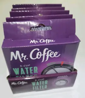 Mr. Coffee 053891147071 5-cup Water Filter With Frame Pack Of 5