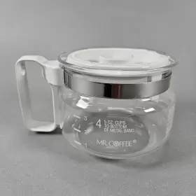 Mr. Coffee 072179002321 4-cup Carafe Replacement D40- White Unused #2