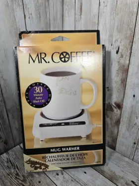 Mw1b Mr. Coffee 072179003687 Mug Activated Warmer With Automatic Shut-off Model Non Stick Rare