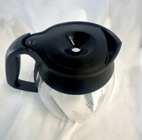 Urd13 Mr. Coffee 072179222590 Carafe 12 Cup Replacement Glass Decanter Black Pot #2