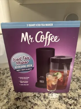 Mr. Coffee 072179236726 Tm1 2 Quart Iced Tea And Maker Black New