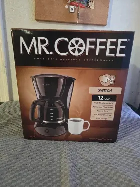 Dw13 Mr. Coffee 072189264344 Sealed Switch 12 Cup Maker Black Brewing Filter Machines